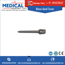 Orthopedic Titanium Surgical Mono-Axial Screw