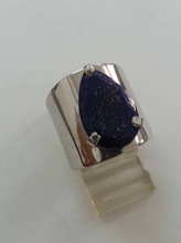 Blue Lapis Lazuli Ring