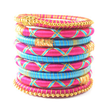 Exquisite Silk Thread Bangles, Occasion : Anniversary, Engagement, Gift, Party, Wedding