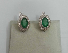Anmol Real Pure 925 Sterling Silver gemstone earrings, Gender : Unisex, Women's