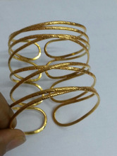 ANMOL 925 Silver Gold Plated Bracelet, Style : Cuff