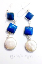 Anmol Exports Natural Lapis Stone Earings, Occasion : Anniversary, Engagement, Gift, Party, Wedding