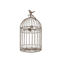 GIFT COLLECTIONS Metal BIRD CAGE WIRE VASES