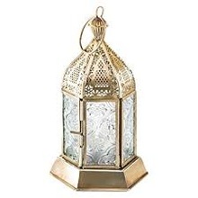 Metal Brass Lantern, for Home Decoration