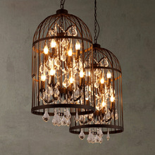 GIFT COLLECTIONS Iron ceiling lamps, Color : Brown