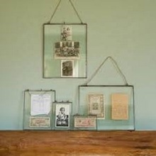 Hanging Glass Picture Frames