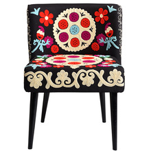 Beautiful Embroidery Design Chair