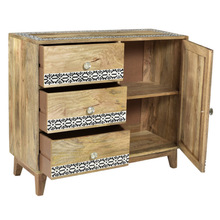 Shruti impex Drawer Sideboard Cabinet, for Home Decorative Furniture, Size : L90*W34*H75 CM