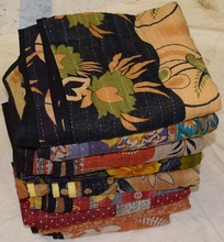 Shruti Impex 100% Cotton Kantha Quilt, for Home, Hotel, Technics : Handmade
