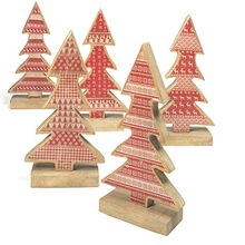 Christmas Standing Wooden Tree
