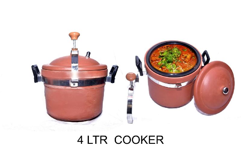 MC RCS56 Mud Pressure Cooker, for Home, Hotel, Shop, Size : 4 ltr