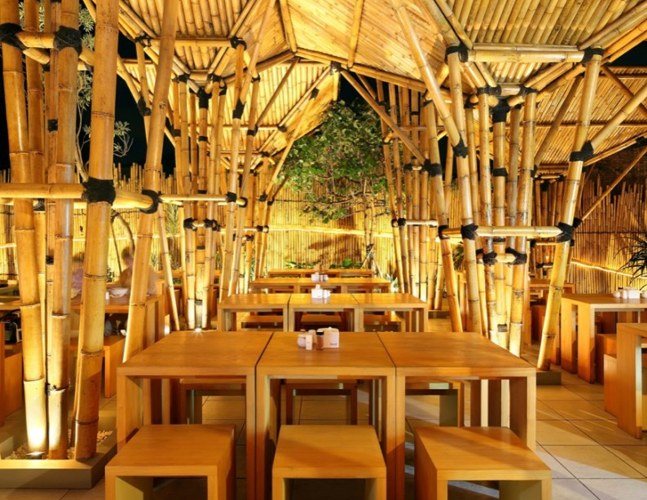 Bamboo Roof Structure