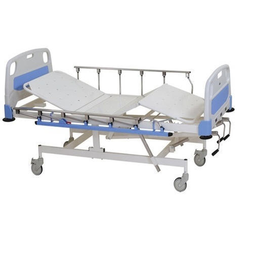 Stainless Steel ICU Bed Adjustable Height, for Hospital