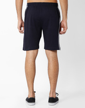 Knit Shorts with Striped Panels, Gender : Men