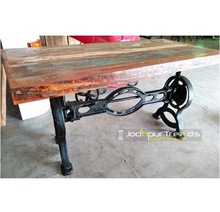 JODHPUR TRENDS Metal coffee table, for Home Furniture, Size : 140X60X68 C.M