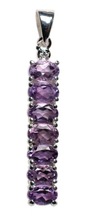 KRISH GEMS Amethyst Faceted Oval Pendant, Occasion : Party