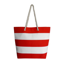 Red White Cotton Tote Bags, Gender : Unisex