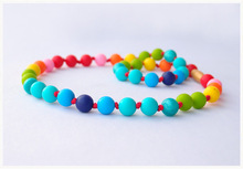 Food Grade Silicone Baby Teething Necklace