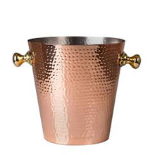 Champagne and Wine Bucket, Color : Copper Plated
