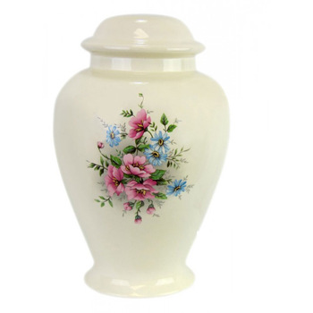 Chaman India Roses Classic Cremation Urn, for Adult, Style : European Style