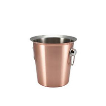 Stainless Steel Copper Plated Ice Bucket