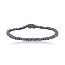  Silver Diamond Chain Bracelet, Gender : Women's