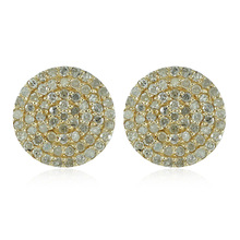 MetaRock Jewels Gold Diamond Stud Earrings