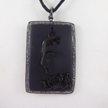  Silver Buddha Pendant