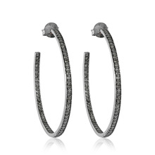 MetaRock Jewels Silver Hoop Earrings, Occasion : Anniversary, Engagement, Gift, Party, Wedding