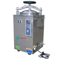 Metal Power Coated Fully Automatic Vertical Autoclave, Pressure : High Pressure