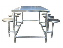 Stainless Steel Dining Table, Feature : Waterproof