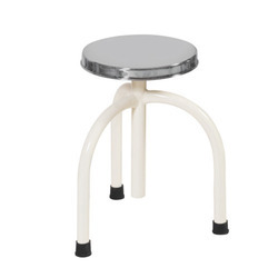 Polished Stainless Steel Round Stool, Feature : Foldable