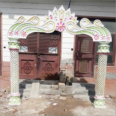 Fibre Multi Color Entry Gate, Feature : Handmade