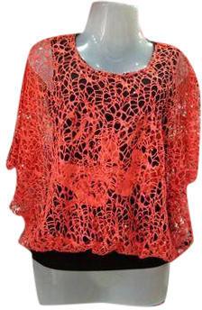 Net Ladies Trendy Top, Feature : Anti-Wrinkle, Easily Washable, Shrink Resistance, Skin Friendly