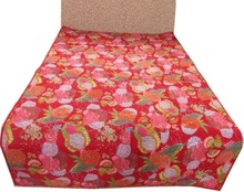 Kantha Quilt Bedspread