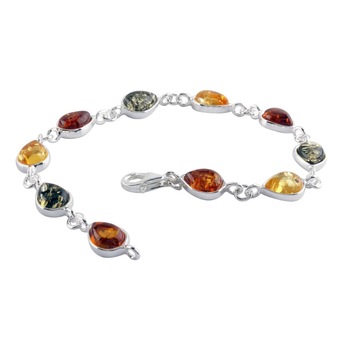 925 Sterling Silver Natural Gemstone Stone Bracelet, Occasion : Anniversary, Engagement, Gift, Party