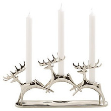 aluminum Christmas candle stand