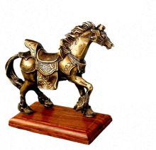 BRONZE FINISH WALKIING HORSE STATUE