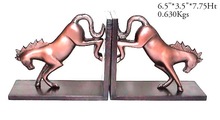 Decorative Metal Horse Book Ends