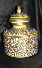 Marble cremation urn