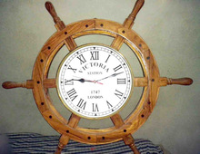 station ship wall clock