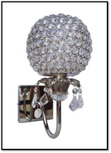 Wall decoration Crystal modern lamp, Color : Silver