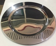 TIJARAT Stainless Steel GOLD CHARGER PLATES, Feature : Eco-Friendly, Stocked