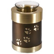 Solid Wood Tea Light Pet Urns, for Adult
