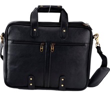 Sai Enterprises Leatherette Laptop Bag, for Files