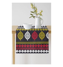 Cotton Table Runner, for Home, Hotel, Pattern : Printed