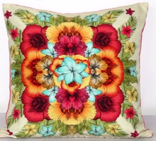 100% Cotton Decorative Cushion, for Beach, Bedding, Car Seat, Chair, Christmas, Floor, Foot, Home