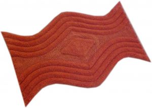 Cotton Shaped Bath Mat, for Home, Hotel, Office, Restaurant, Technics : Attractive Pattern