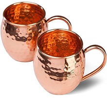 Metal COPPER mugs