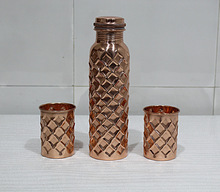 TLT Metal Copper custom shape water bottle, Feature : Eco-Friendly